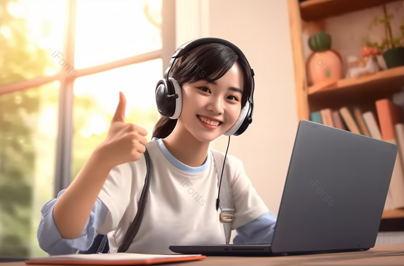 青年女人在线直播教育摄影图,高清,摄影图,摄影图片,图片大全,摄影图免费下载